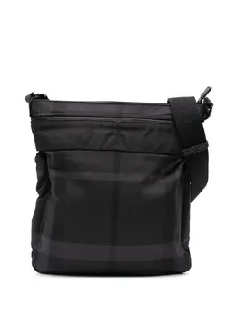 Burberry Pre-Owned: Чёрная сумка через плечо 