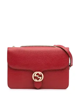 Gucci Pre-Owned: Красная сумка через плечо 