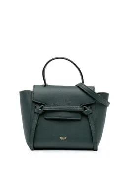 Céline Pre-Owned: Зелёная сумка 