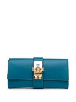 Hermès Pre-Owned: Голубой клатч 