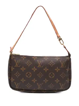 Louis Vuitton Pre-Owned: Коричневая сумка 