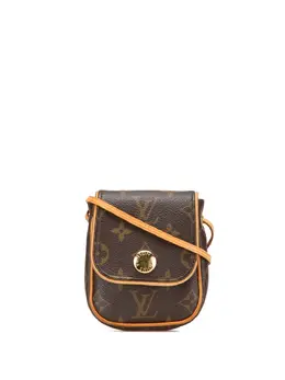 Louis Vuitton Pre-Owned: Коричневая сумка через плечо 