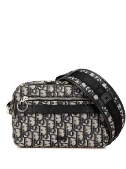 Christian Dior Pre-Owned: Голубая сумка через плечо 
