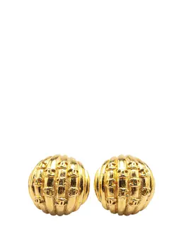 CHANEL Pre-Owned: Серьги 