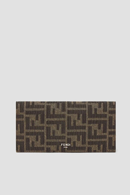 Fendi: Картхолдер с надписями 