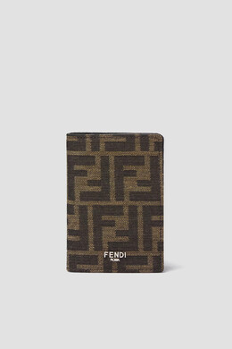 Fendi: Картхолдер с надписями 