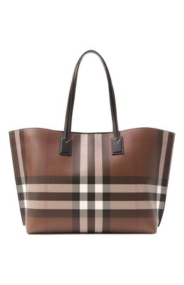 Burberry: Коричневая сумка 