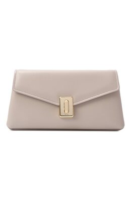 Furla: Бежевая сумка 