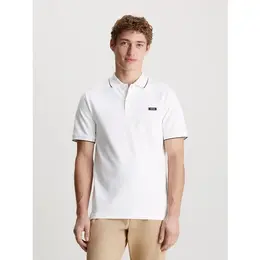 CALVIN KLEIN: Белое поло 