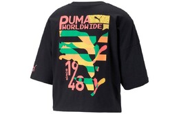 PUMA: Чёрная футболка 