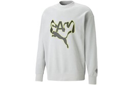 PUMA: Серый свитшот 