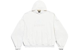 Balenciaga: Белая толстовка 