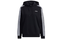 Adidas: Чёрная толстовка 