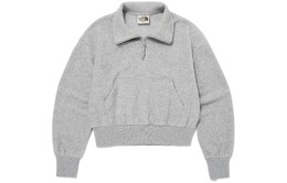 The North Face: Серая толстовка 