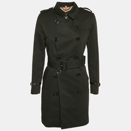 Burberry: Чёрное пальто 