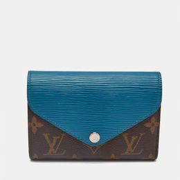 Louis Vuitton: Голубой кошелёк  Épi