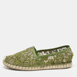 Valentino: Зелёные мокасины 