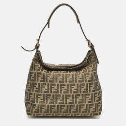 Fendi: Коричневая сумка 