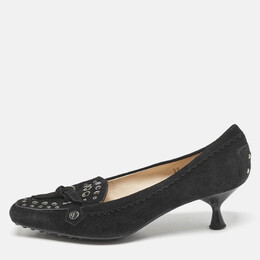 Tod's: Чёрные лоферы 