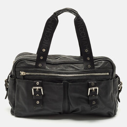 Longchamp: Чёрная сумка 