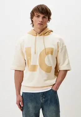 Lacoste: Бежевая толстовка 