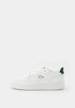 Lacoste: Белые кеды 