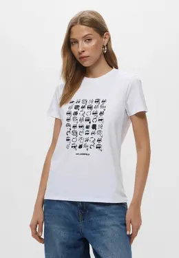 Karl Lagerfeld: Белая футболка 
