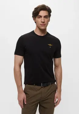 Aeronautica Militare: Чёрная футболка 