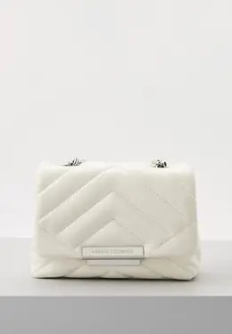 Armani Exchange: Белая сумка 