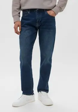 Armani Exchange: Зауженные джинсы 