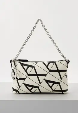 Armani Exchange: Белая сумка 