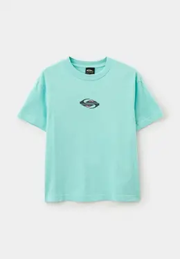 Quiksilver: Голубая футболка 