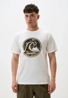 Quiksilver: Белая футболка 
