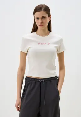 Roxy: Белая футболка 