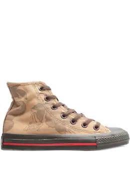 Converse: Бежевые кроссовки  Chuck Taylor All Star