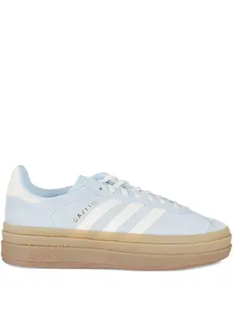 adidas: Голубые кроссовки  Gazelle