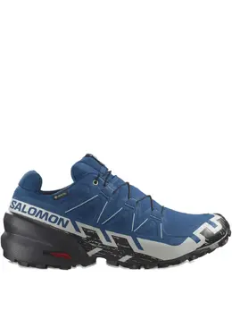 Salomon: Голубые кроссовки 