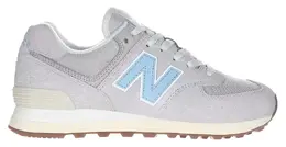 New Balance: Серые кроссовки  574