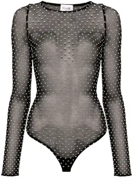 Wolford: Чёрный боди 