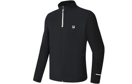Fila: Чёрная куртка 