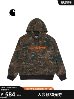 Carhartt WIP: Зимняя толстовка 