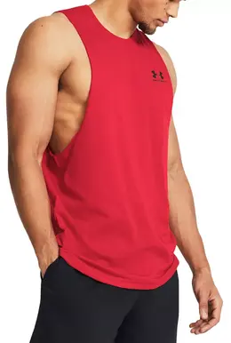 Under Armour: Красная майка 