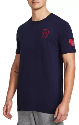 Under Armour: Синяя футболка 