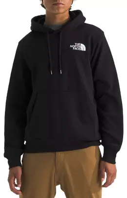 The North Face: Чёрная толстовка  Box