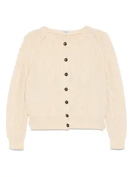 CHANEL Pre-Owned: Белый кардиган 