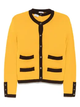 CHANEL Pre-Owned: Жёлтый кардиган 