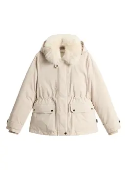 Woolrich: Светлый пуховик  Arctic