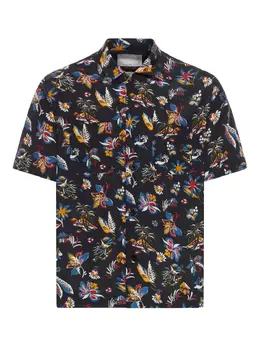 sacai: Рубашка с принтом 