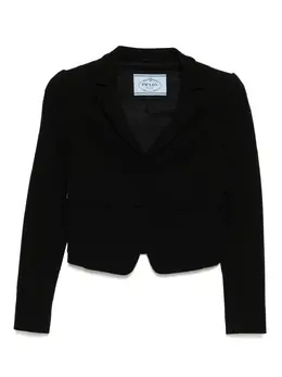 Prada Pre-Owned: Чёрный жакет 