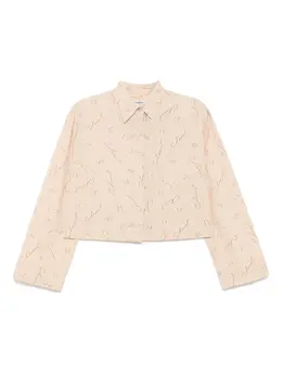 CHANEL Pre-Owned: Рубашка с принтом 